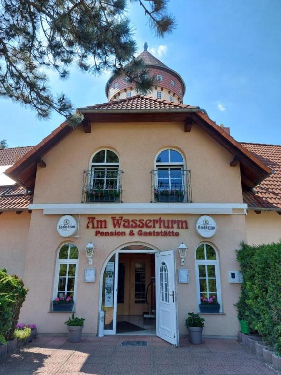Am Wasserturm Pension Bad Muskau Eksteriør billede