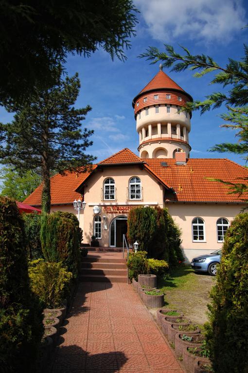 Am Wasserturm Pension Bad Muskau Eksteriør billede