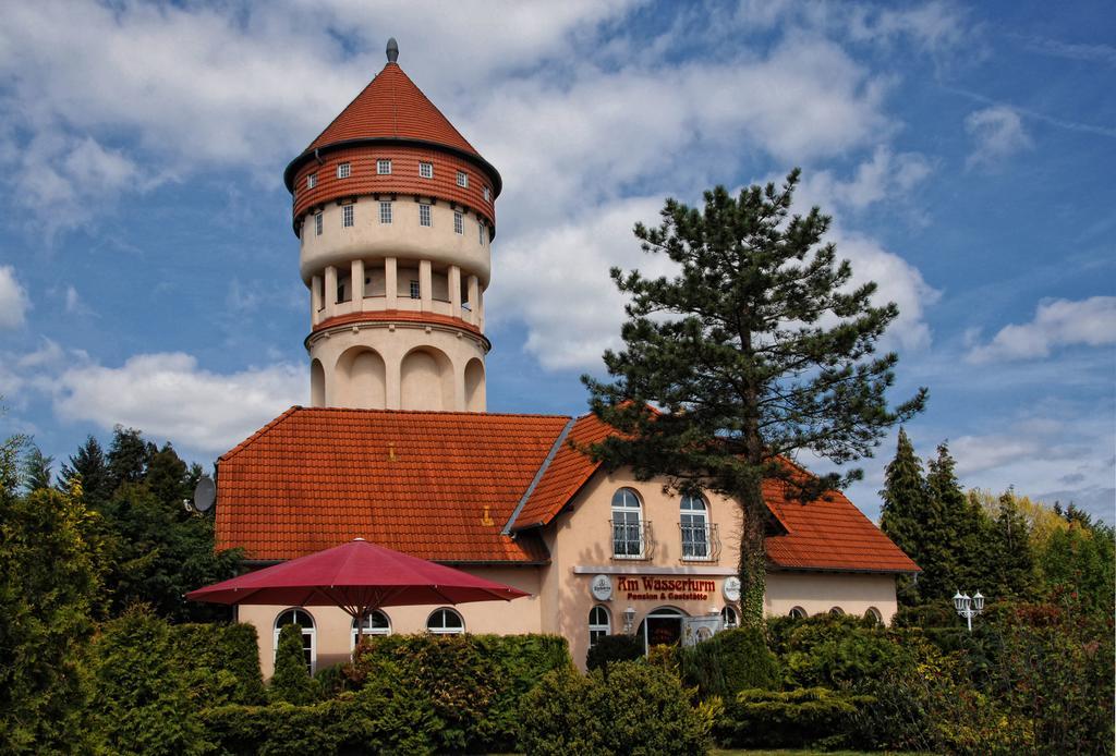 Am Wasserturm Pension Bad Muskau Eksteriør billede